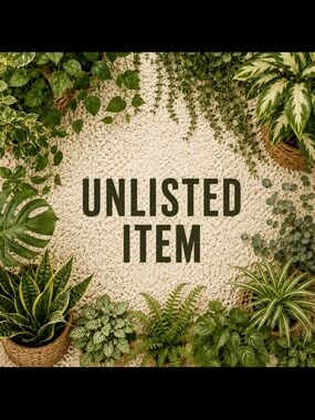 Unlisted Items For Live Show